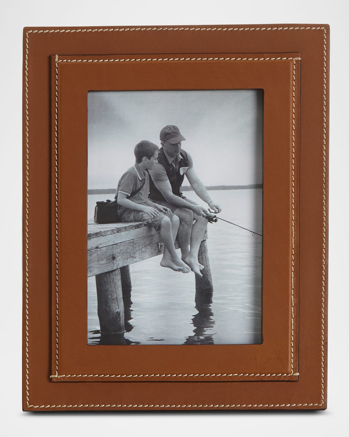 Polo Ralph Lauren Brennan Frame, 5x7 In Saddle