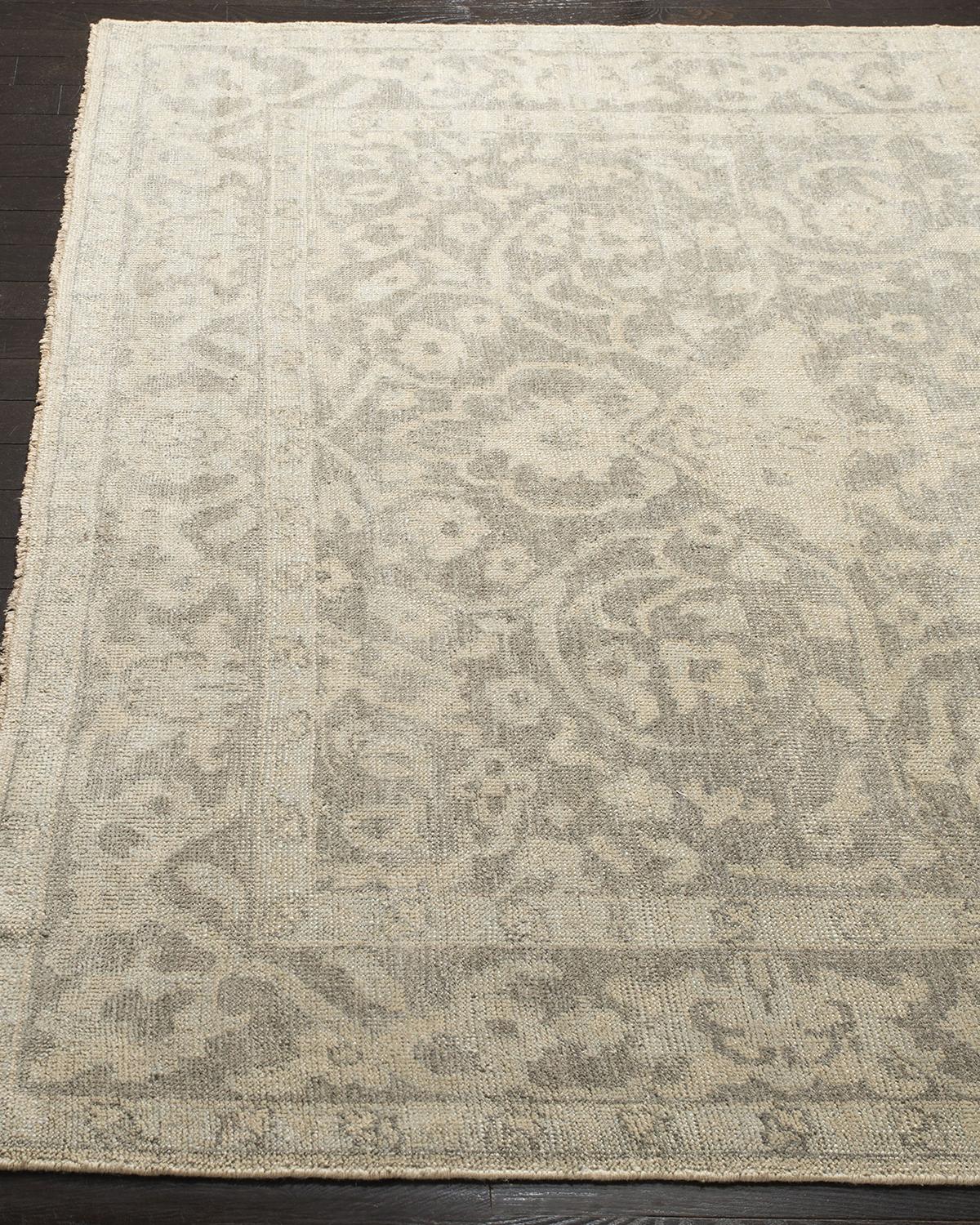 Safavieh Izmir Wool Rug In Light Grey