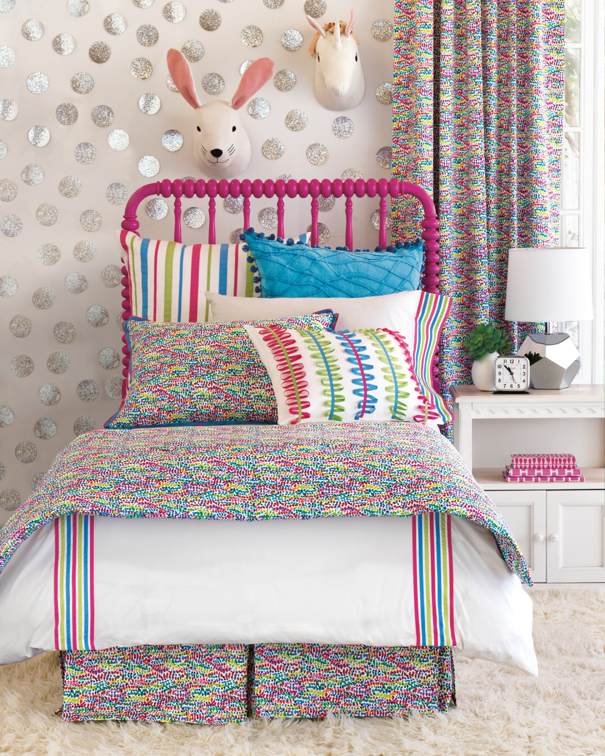 Shop Eastern Accents Gigi Queen Duvet Cover In Multi