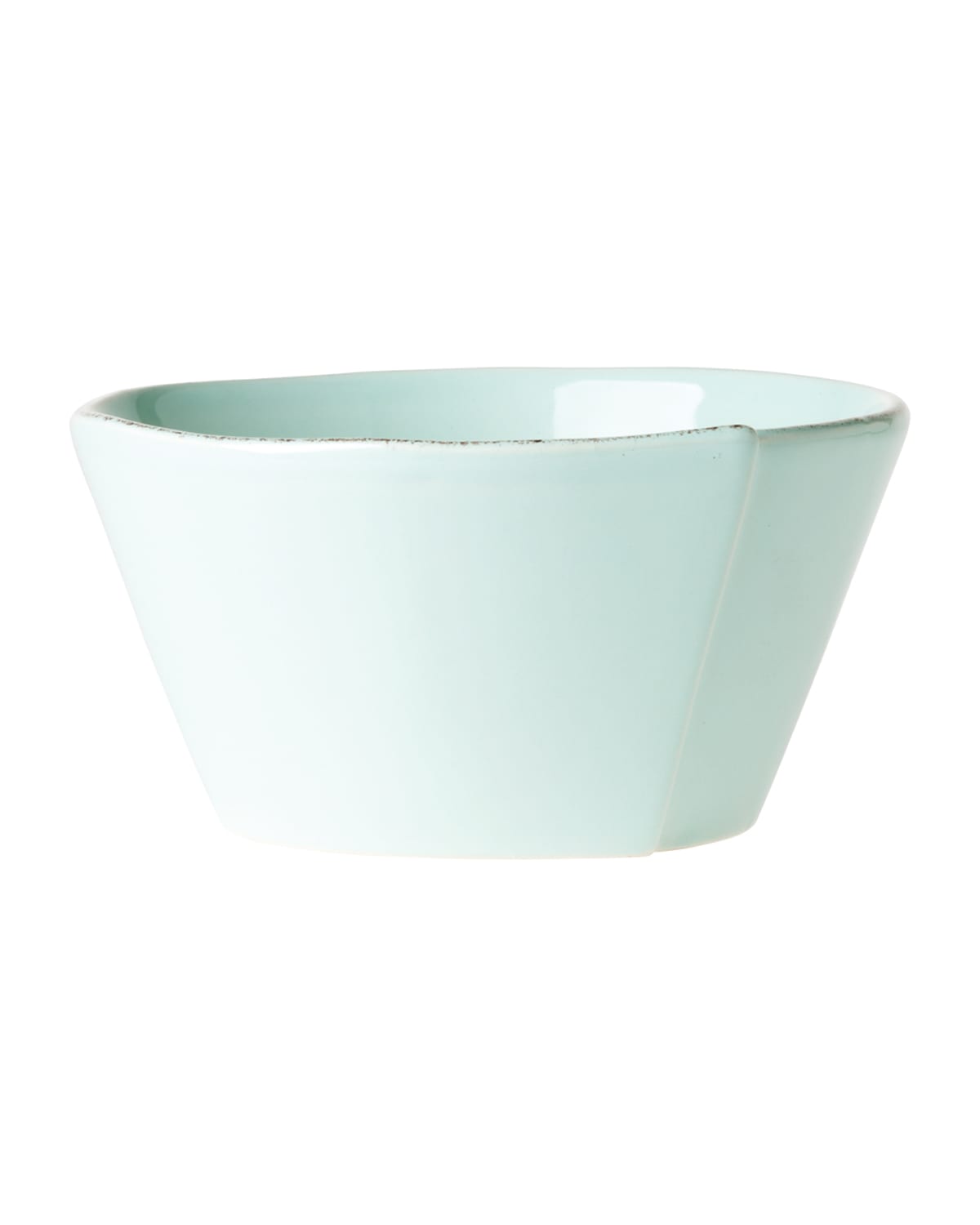 Vietri Lastra White Collection Stacking Cereal Bowl