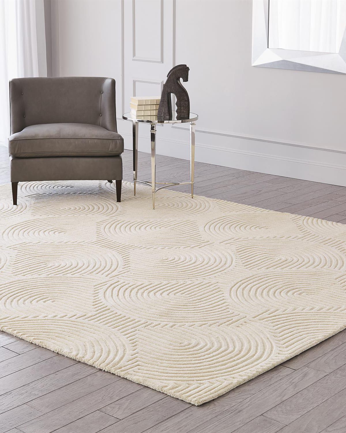 Global Views Arches Hand-tufted Rug, 9' X 12'