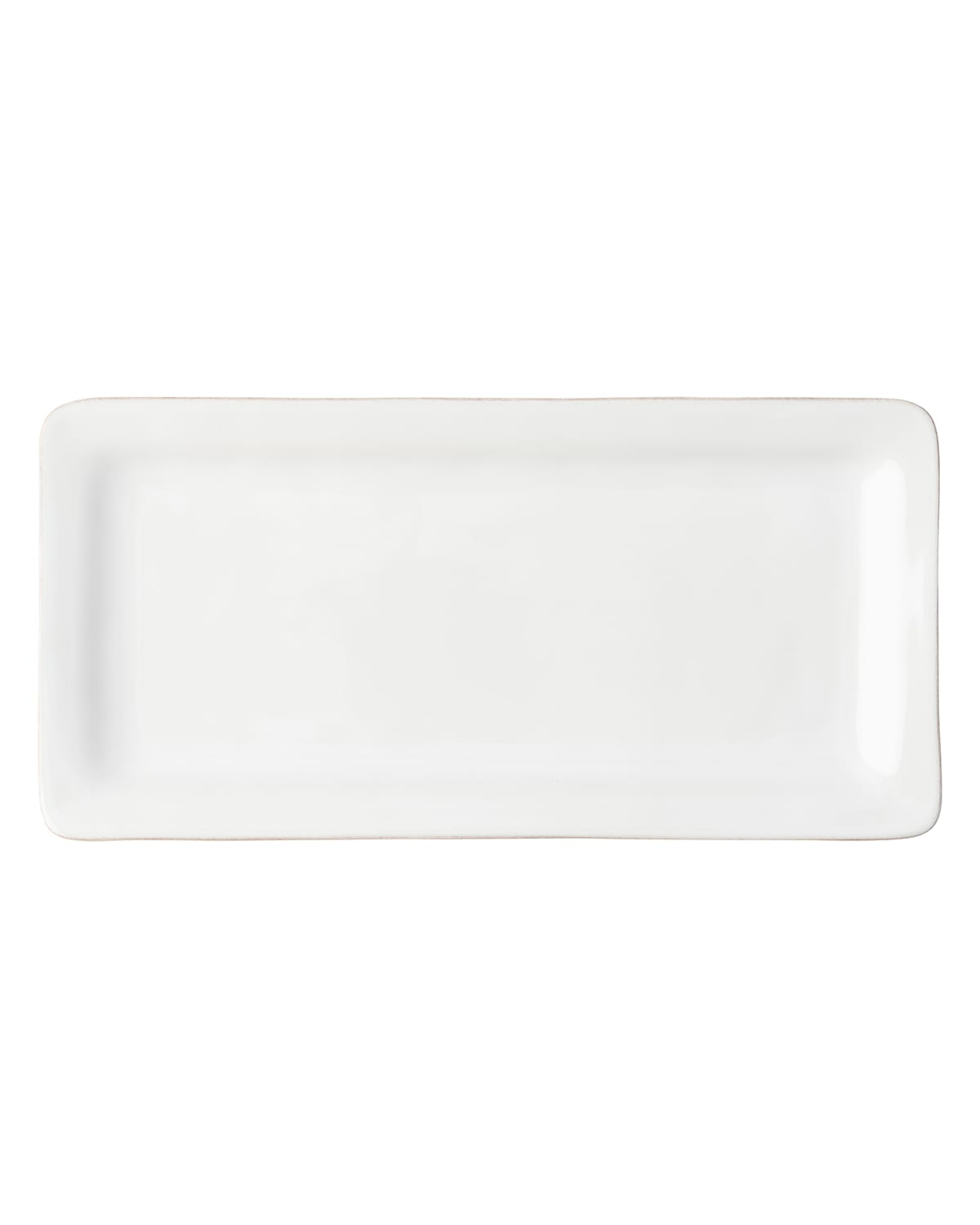 Juliska Puro Whitewash Rectangular Appetizer Platter
