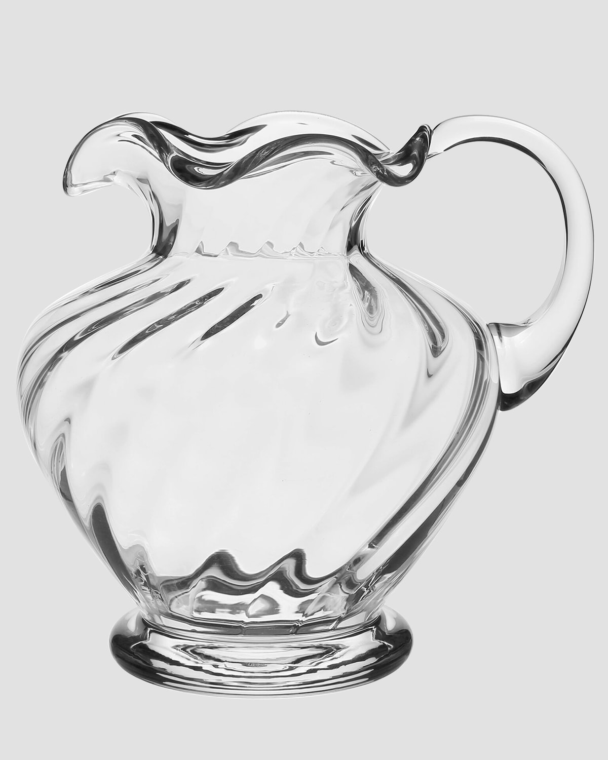 William Yeoward Crystal Dakota Spiral Pitcher