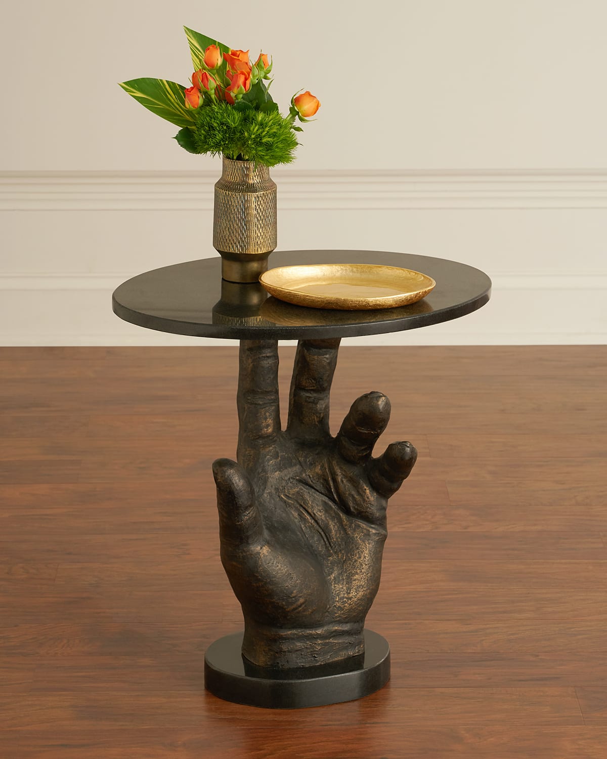 Poe Hand Styled Side Table