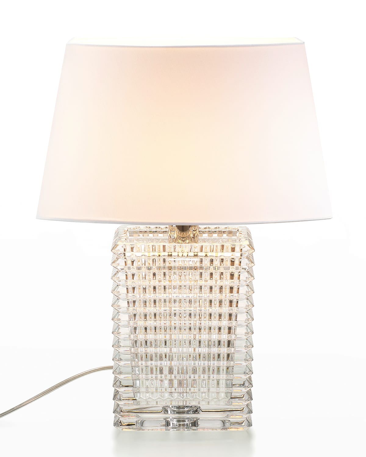 Shop Baccarat Eye Crystal Lamp With Shade In Clear