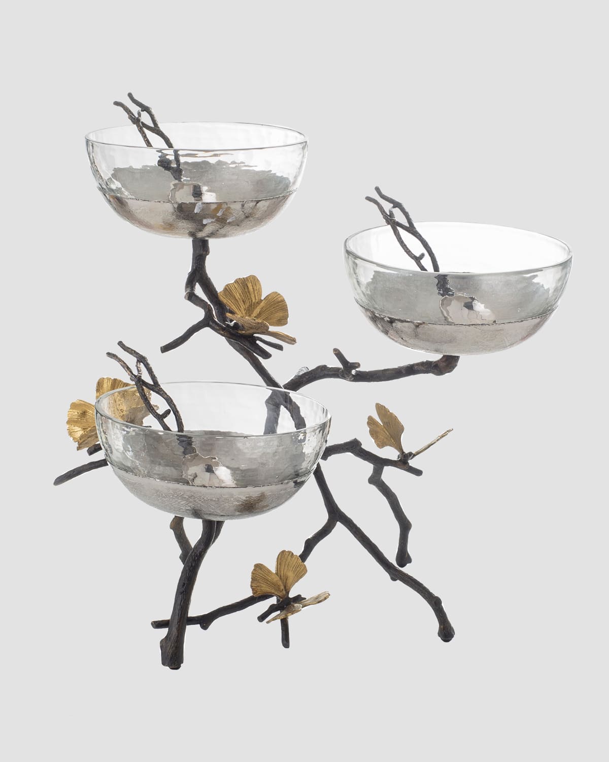 Michael Aram Butterfly Ginkgo Triple Bowl Set