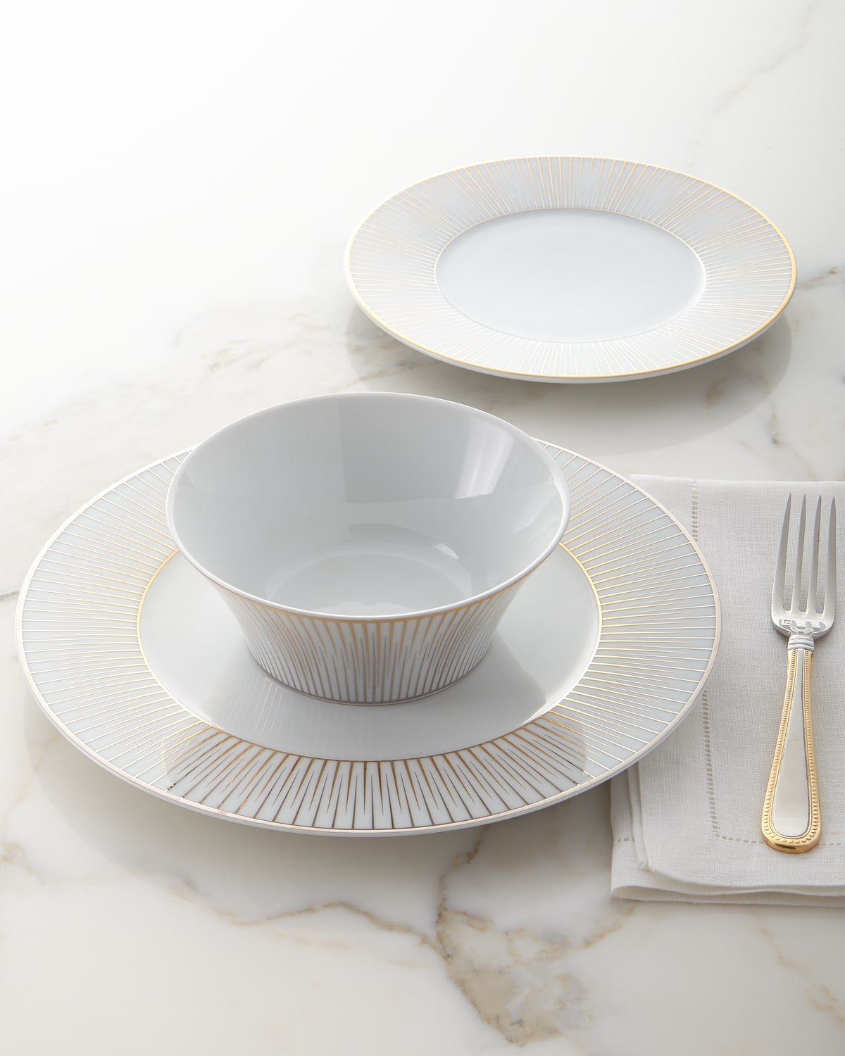 Neiman Marcus 12-piece Glint Dinnerware Set