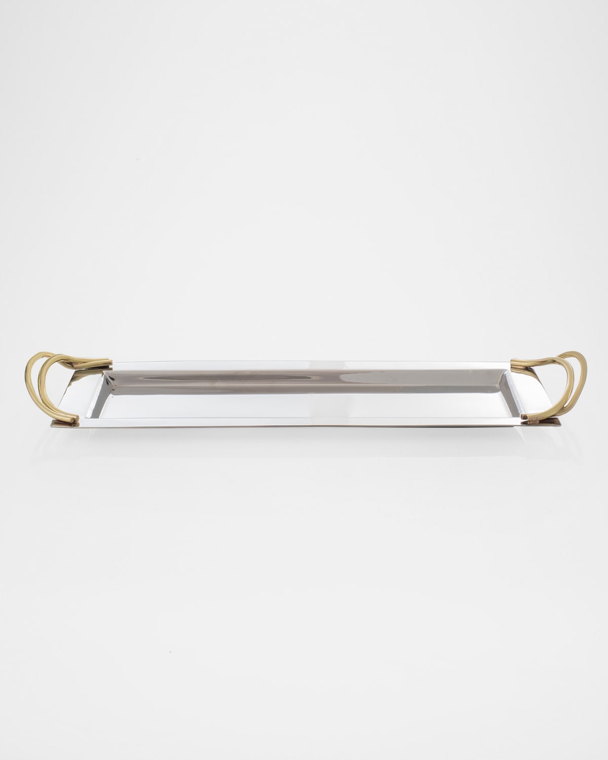 Michael Aram Calla Lily Vanity Tray In Silver