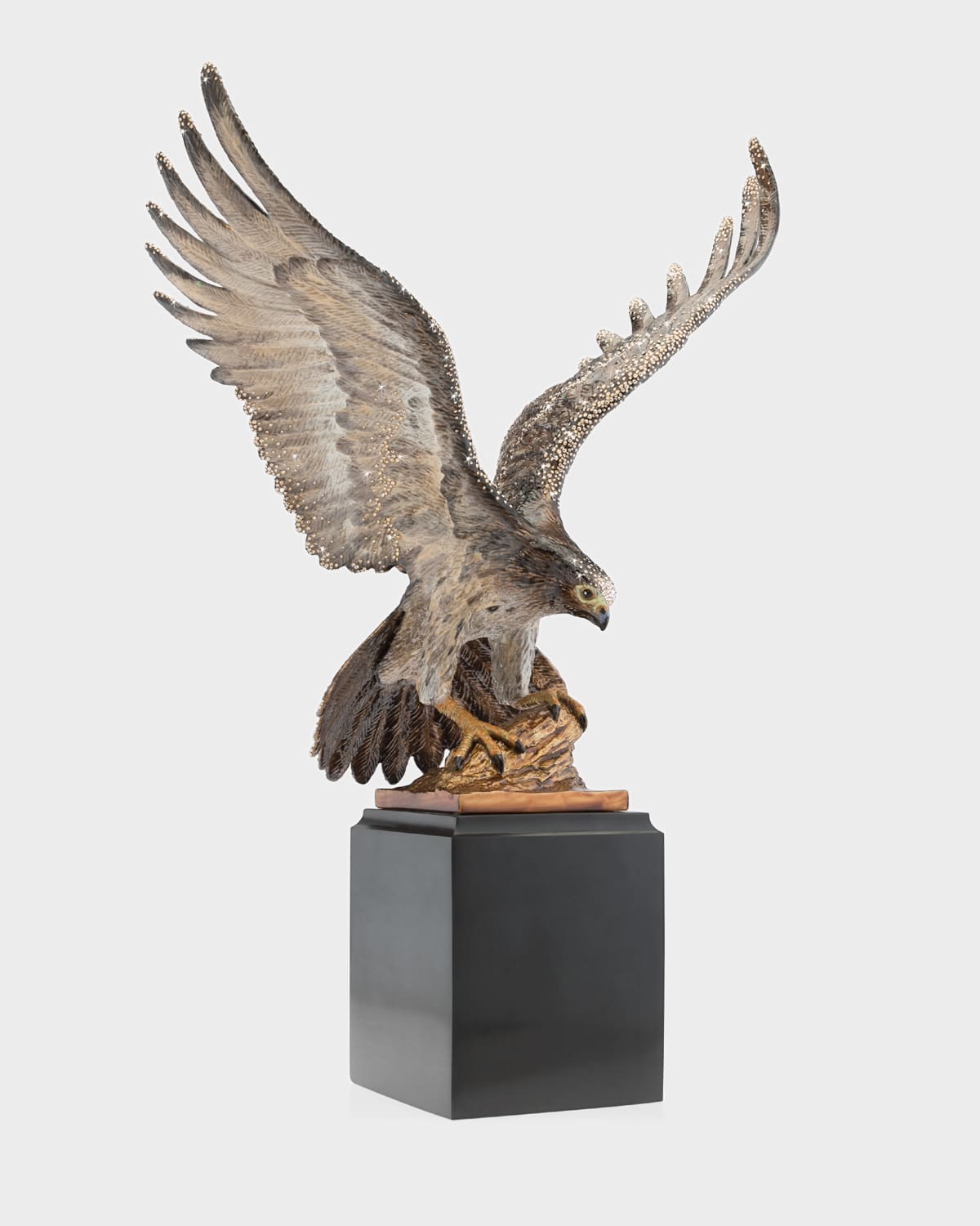 Jay Strongwater Falcon Figurine
