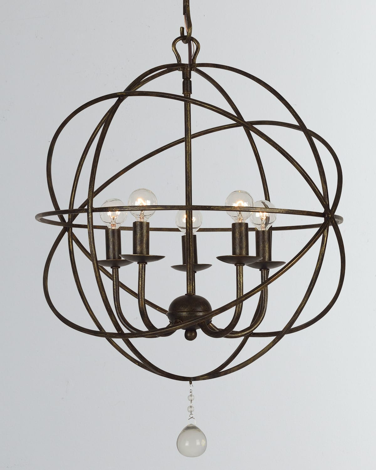 Crystorama 5-light Solaris Mini Chandelier