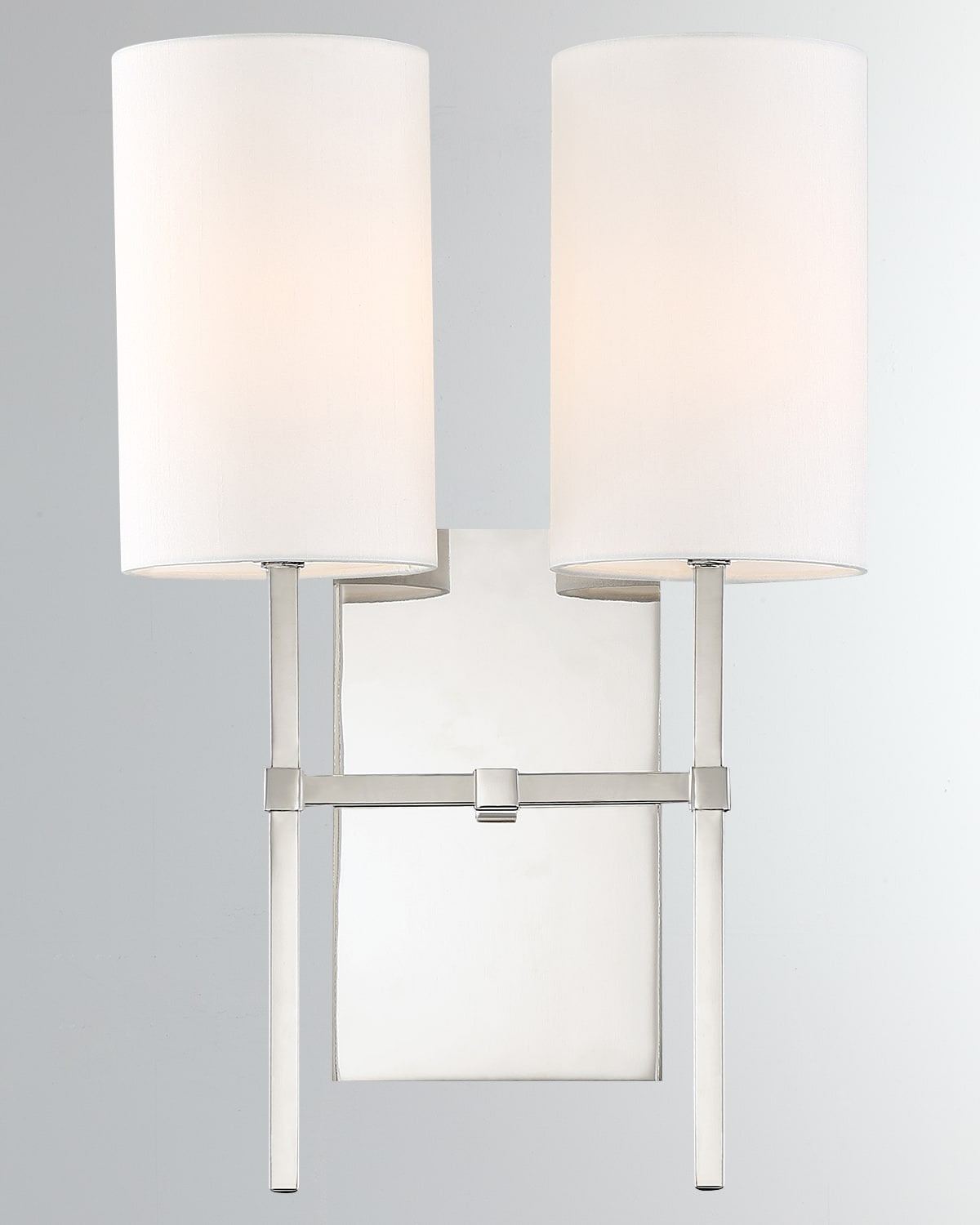 Shop Crystorama Veronica 2-light Sconce In Silver