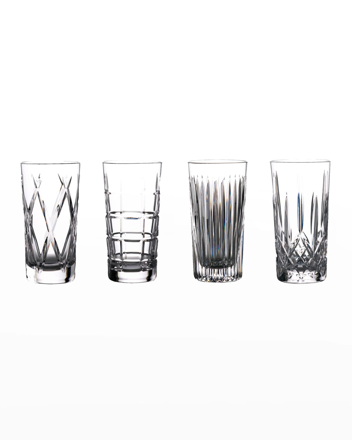 Shop Waterford Crystal Gin Journey Highball Glasses, Set Of 4 In Clear