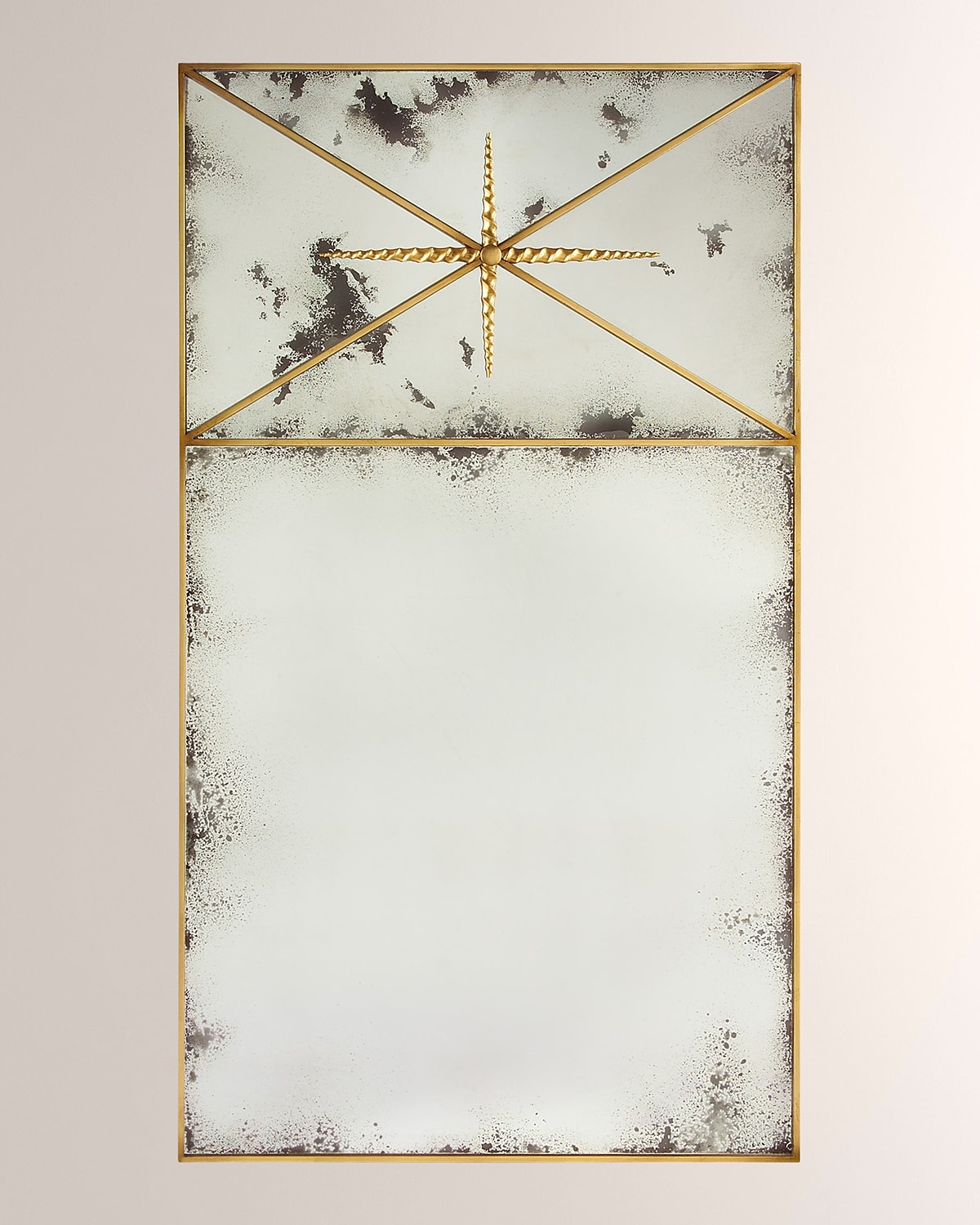 John-richard Collection Janeiro Mirror In Yellow