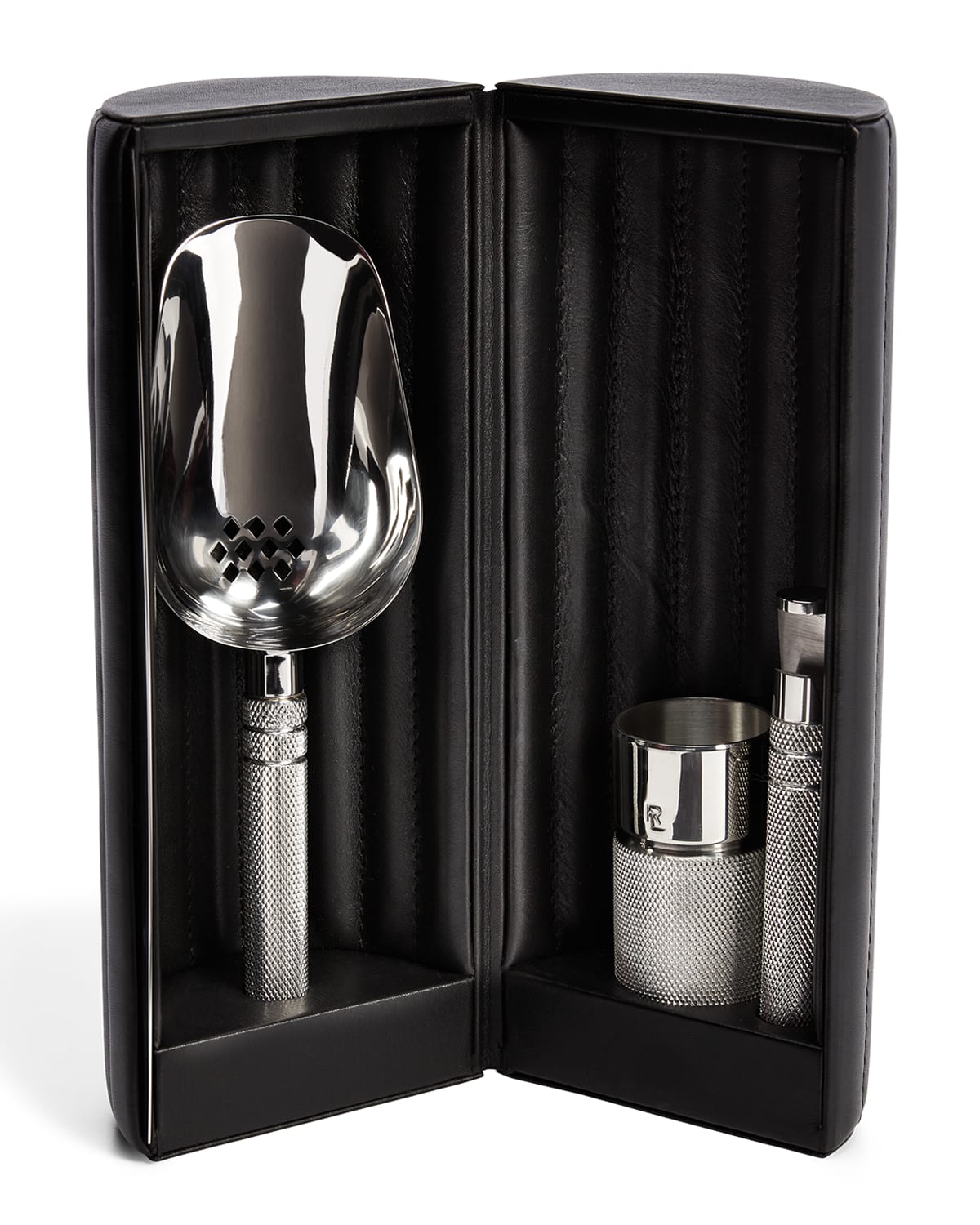 Shop Ralph Lauren Paxton Bar Tools, Set Of 3 In Silver
