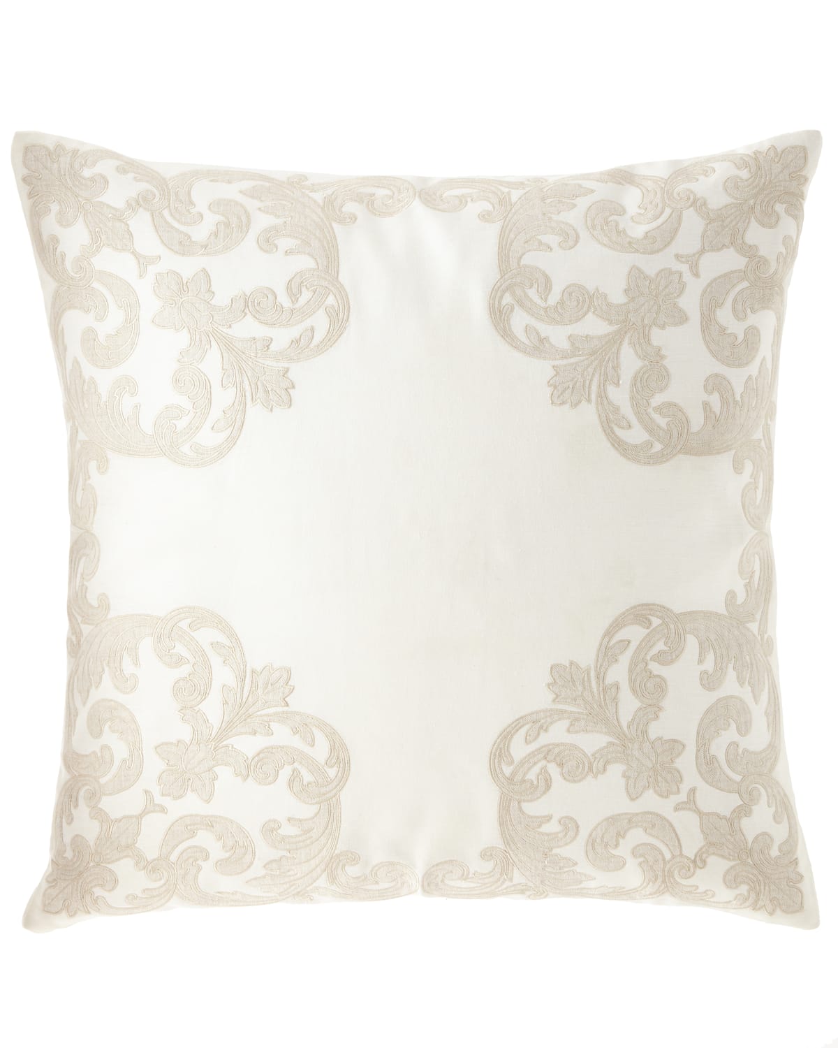 Callisto Home Carriage Cartouche European Sham In Neutral