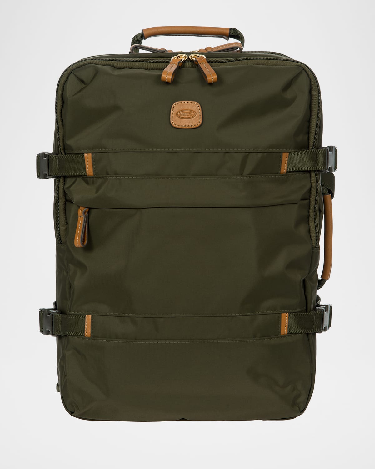 Shop Bric's X-travel Montagna Backpack In Olive