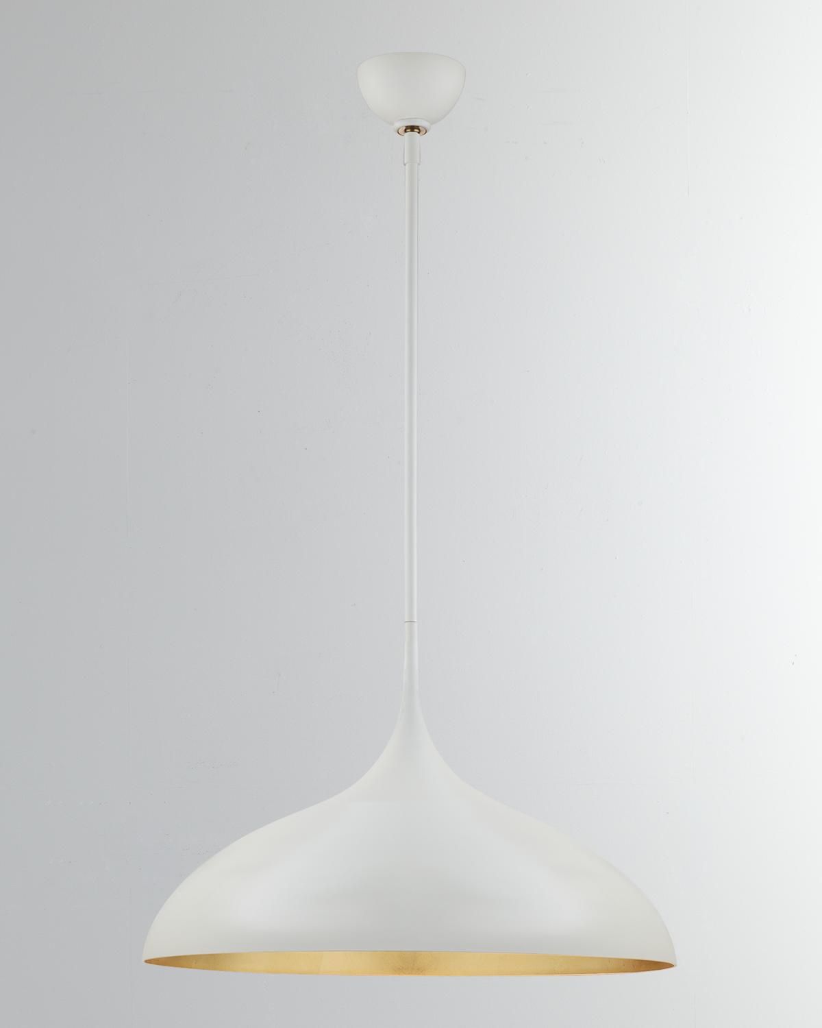 Aerin Agnes Large Pendant In White