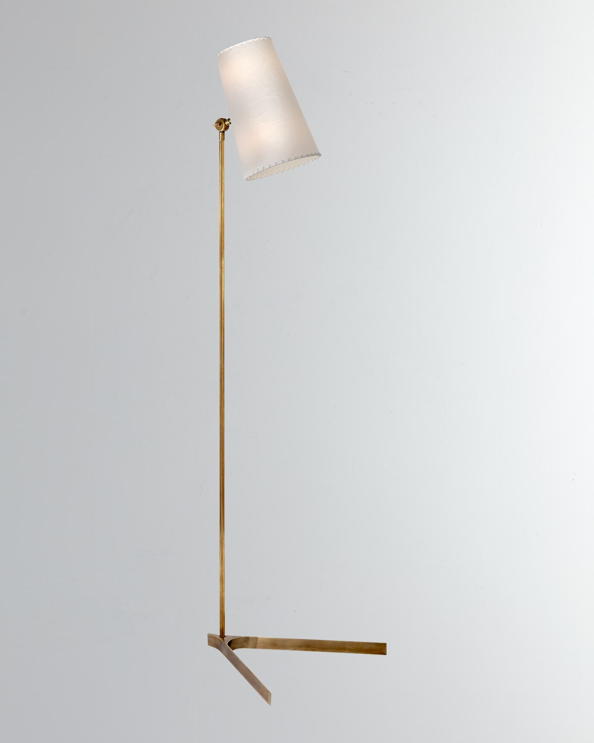 Shop Visual Comfort Signature Arpont Floor Lamp By Aerin In Gold