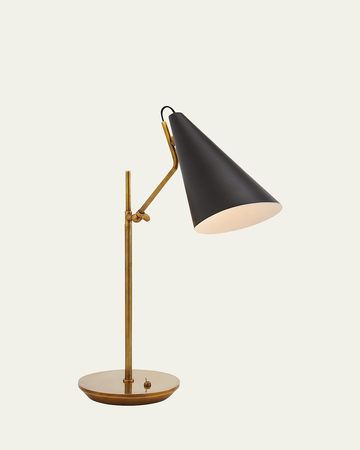 Shop Visual Comfort Signature Clemente Table Lamp By Aerin In Black