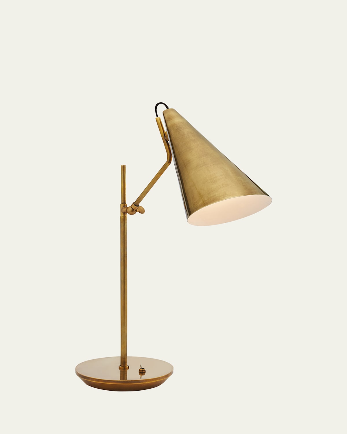 Shop Visual Comfort Signature Clemente Table Lamp By Aerin In Gold