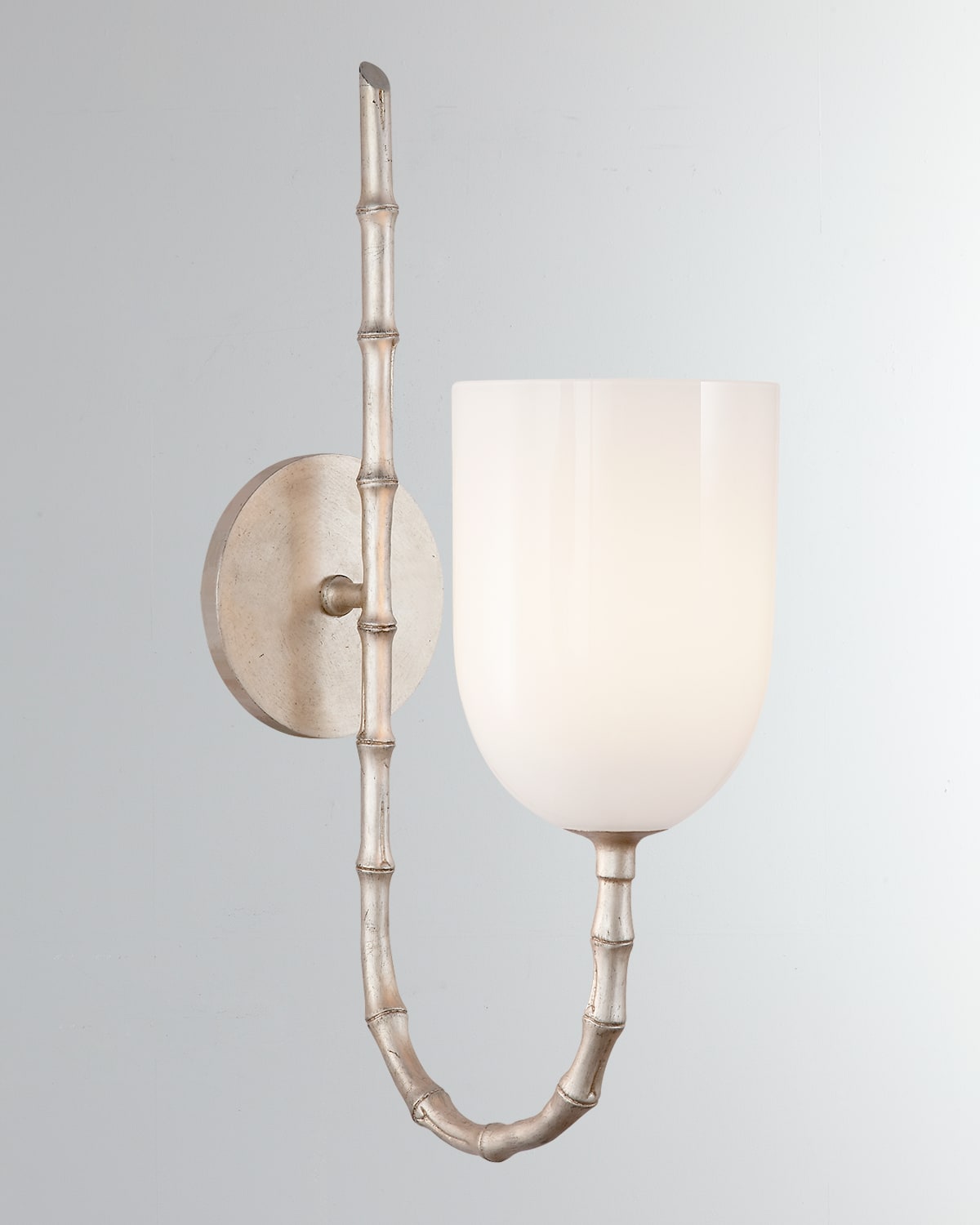 Visual Comfort Signature Edgemere Wall Light By Aerin In Silver