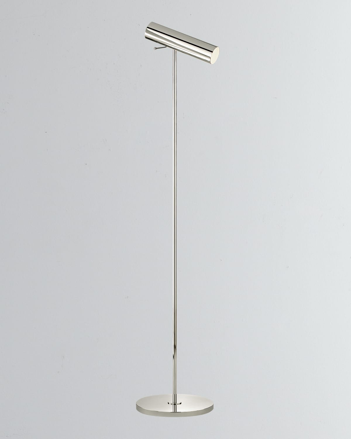Shop Visual Comfort Signature Lancelot Pivoting Floor Lamp By Aerin In Silver