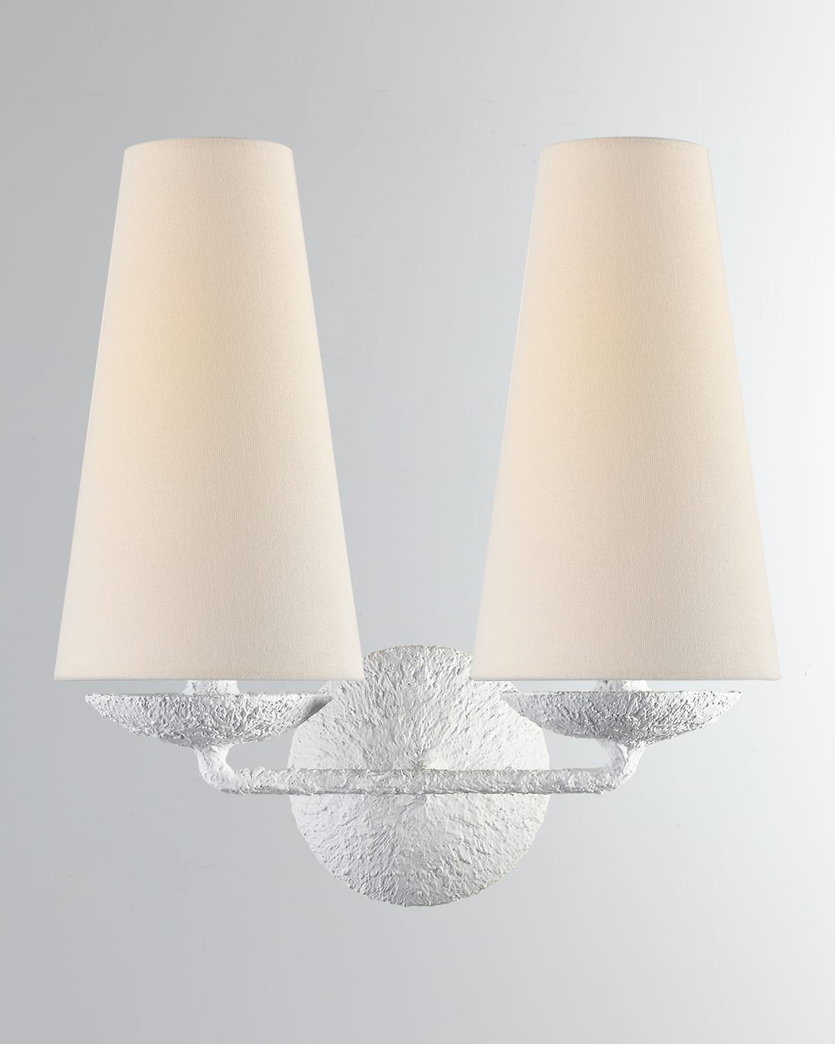 Shop Visual Comfort Signature Fontaine Double Sconce By Aerin In White