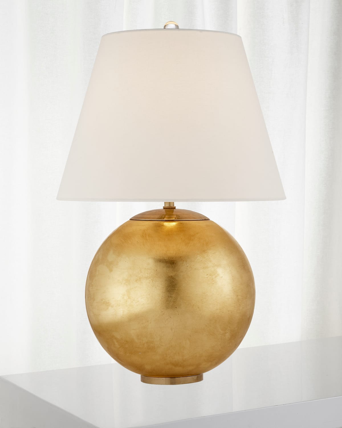 Shop Visual Comfort Signature Morton Table Lamp By Aerin In Gold