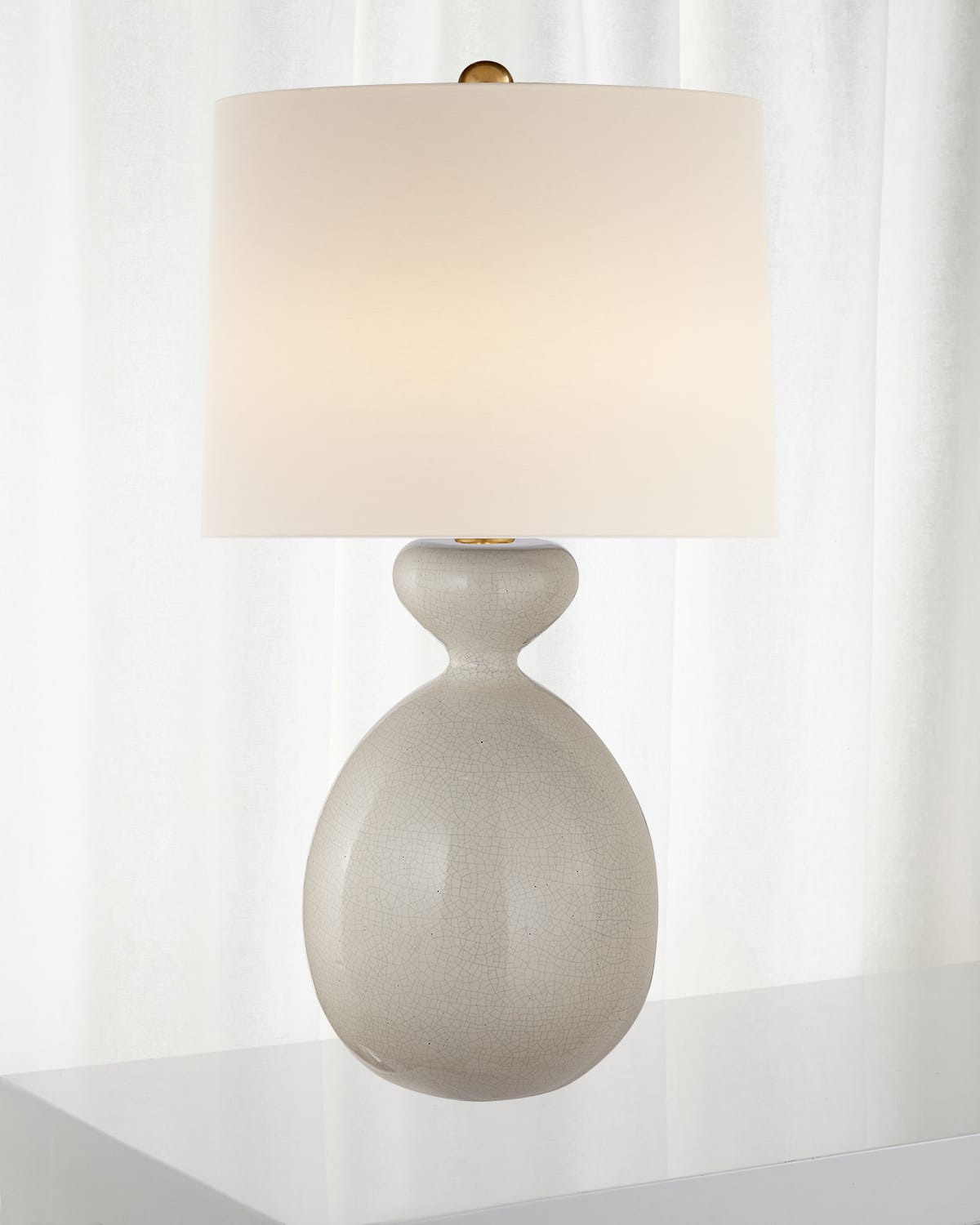 Visual Comfort Signature Gannet Table Lamp By Aerin In Beige