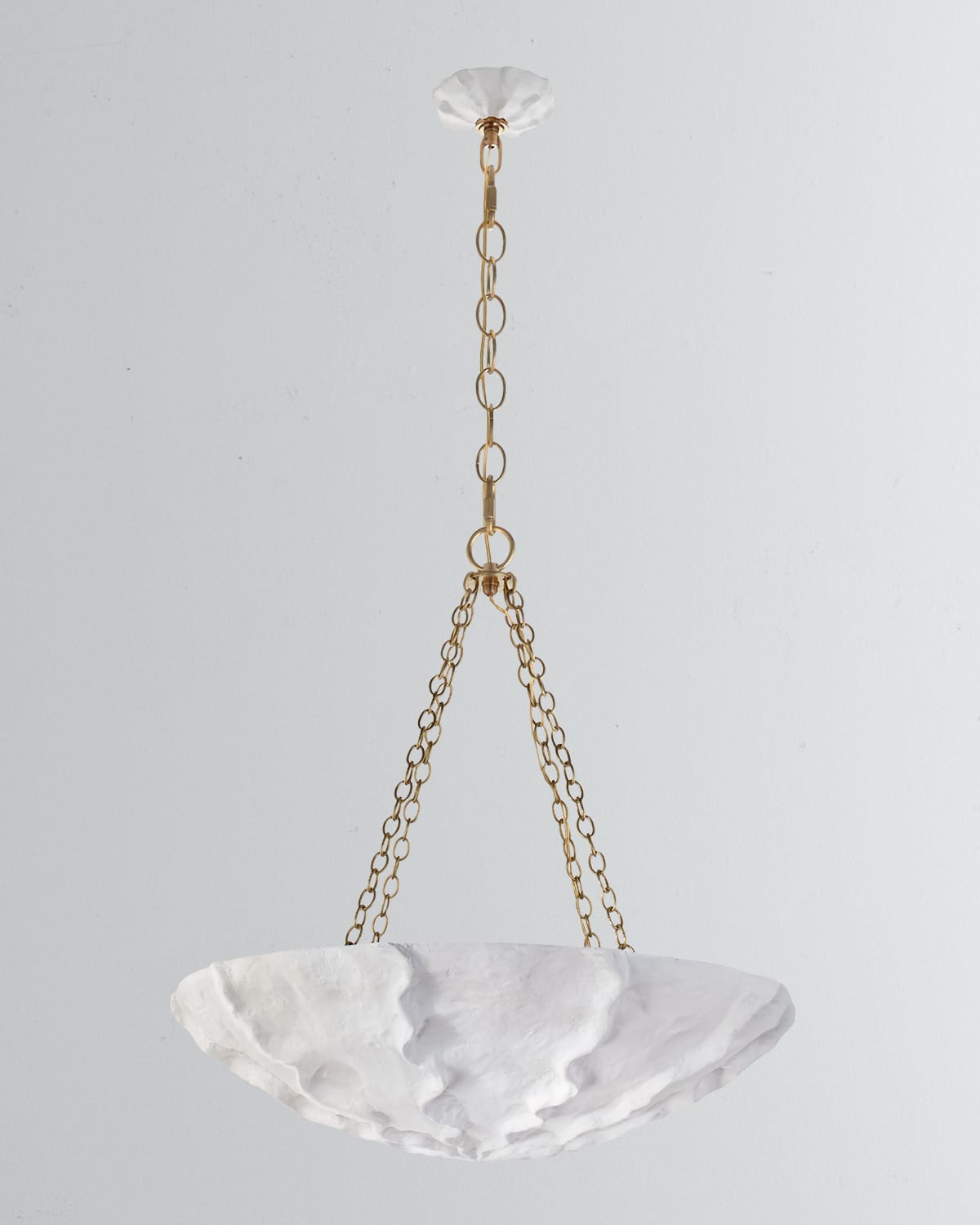 Shop Visual Comfort Signature Benit Medium Sculpted Chandelier By Aerin In White