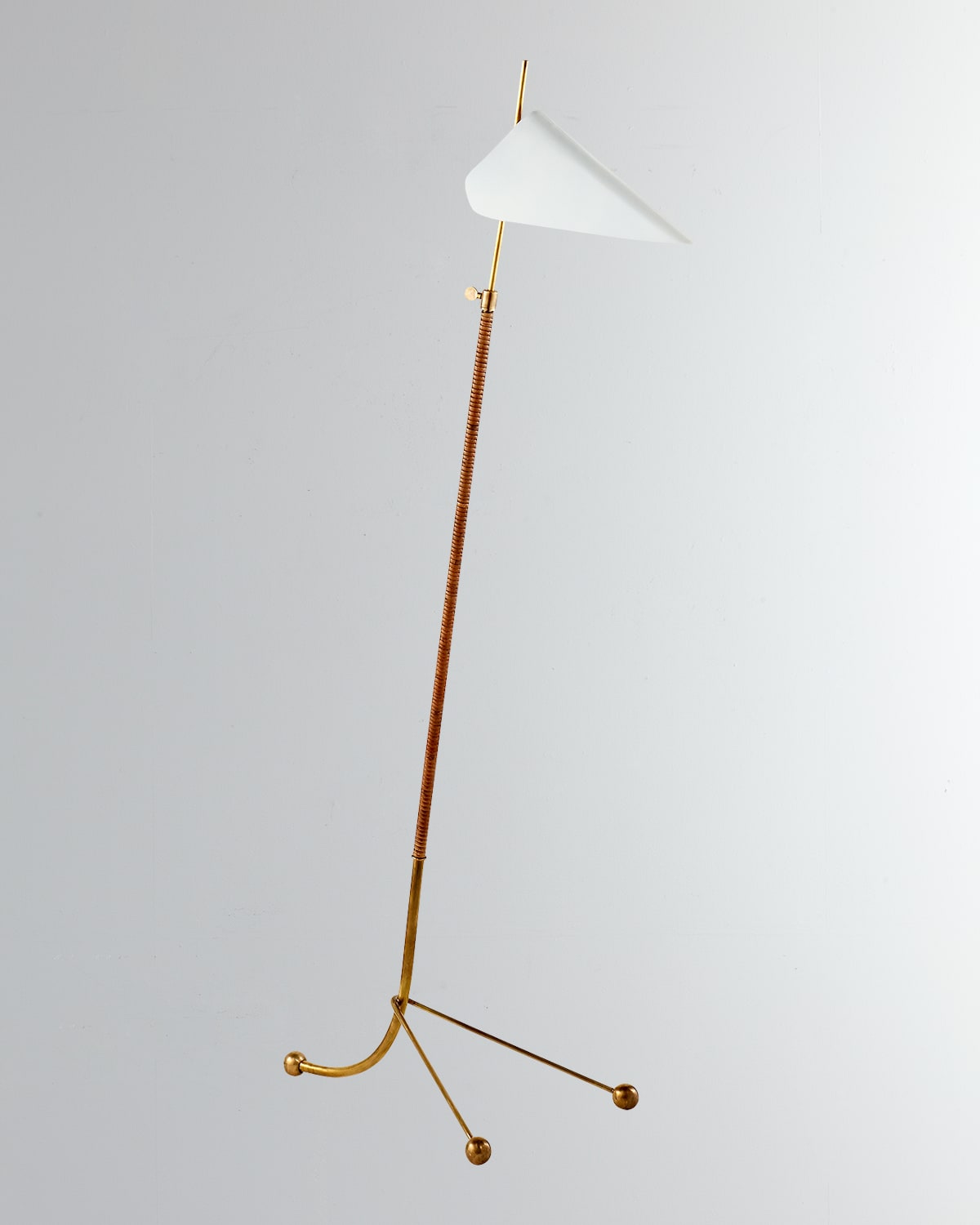 Shop Visual Comfort Signature Moresby Floor Lamp By Aerin In White
