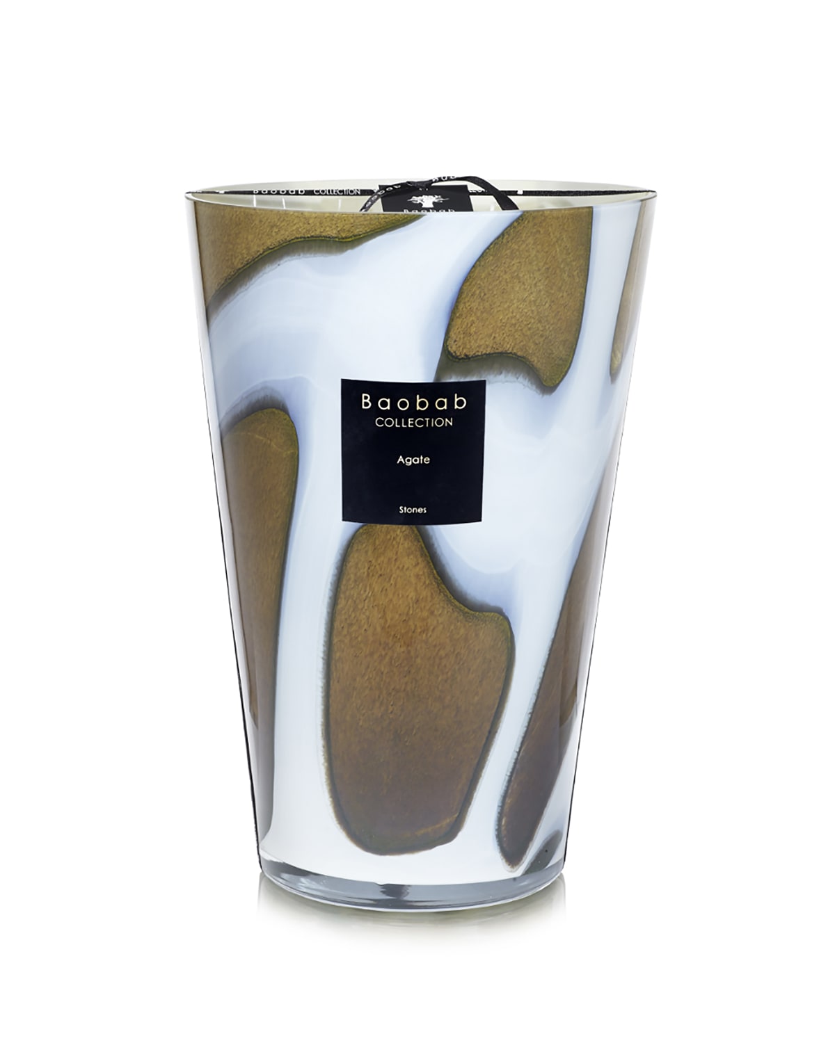 Baobab Collection Maxi Max Stone Agate Scented Candle, 13.8"