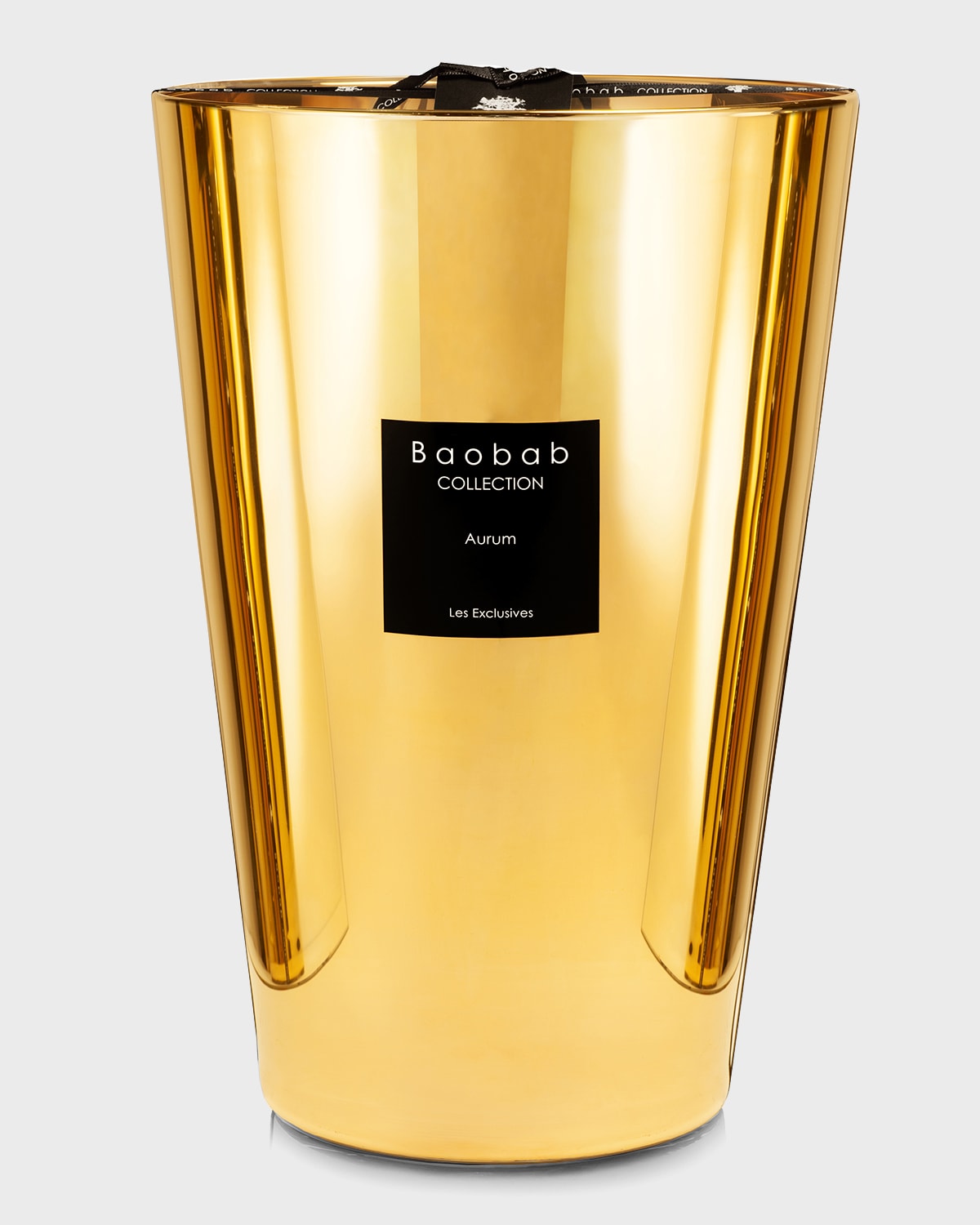 Baobab Collection Max 24 Les Exclusives Aurum Candle In Gold