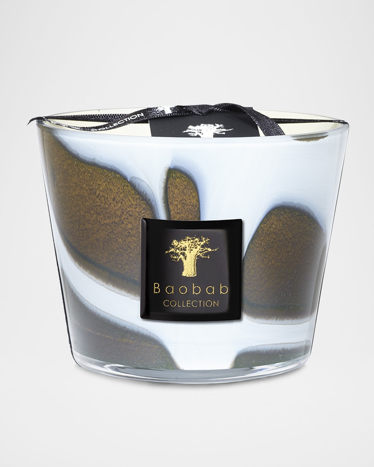 Shop Baobab Collection Max Stone Agate Scented Candle, 3.9" In Multi