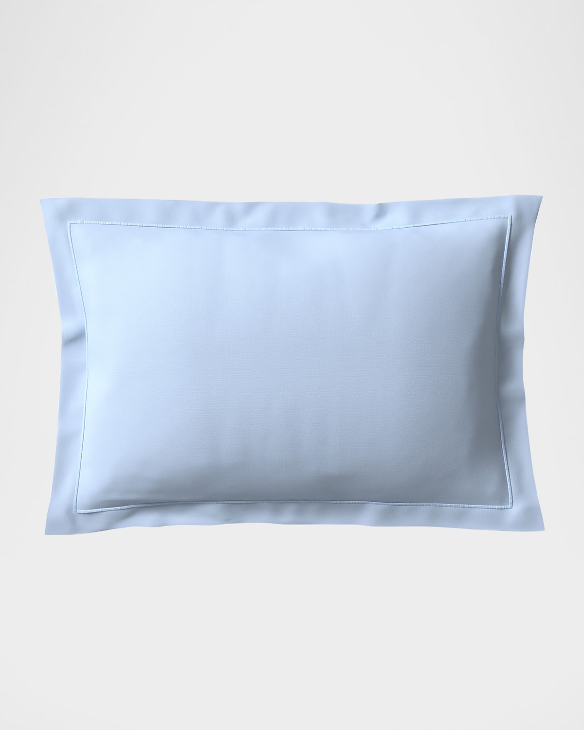 Anne De Solene Vexin Standard Sham In Azur Blue