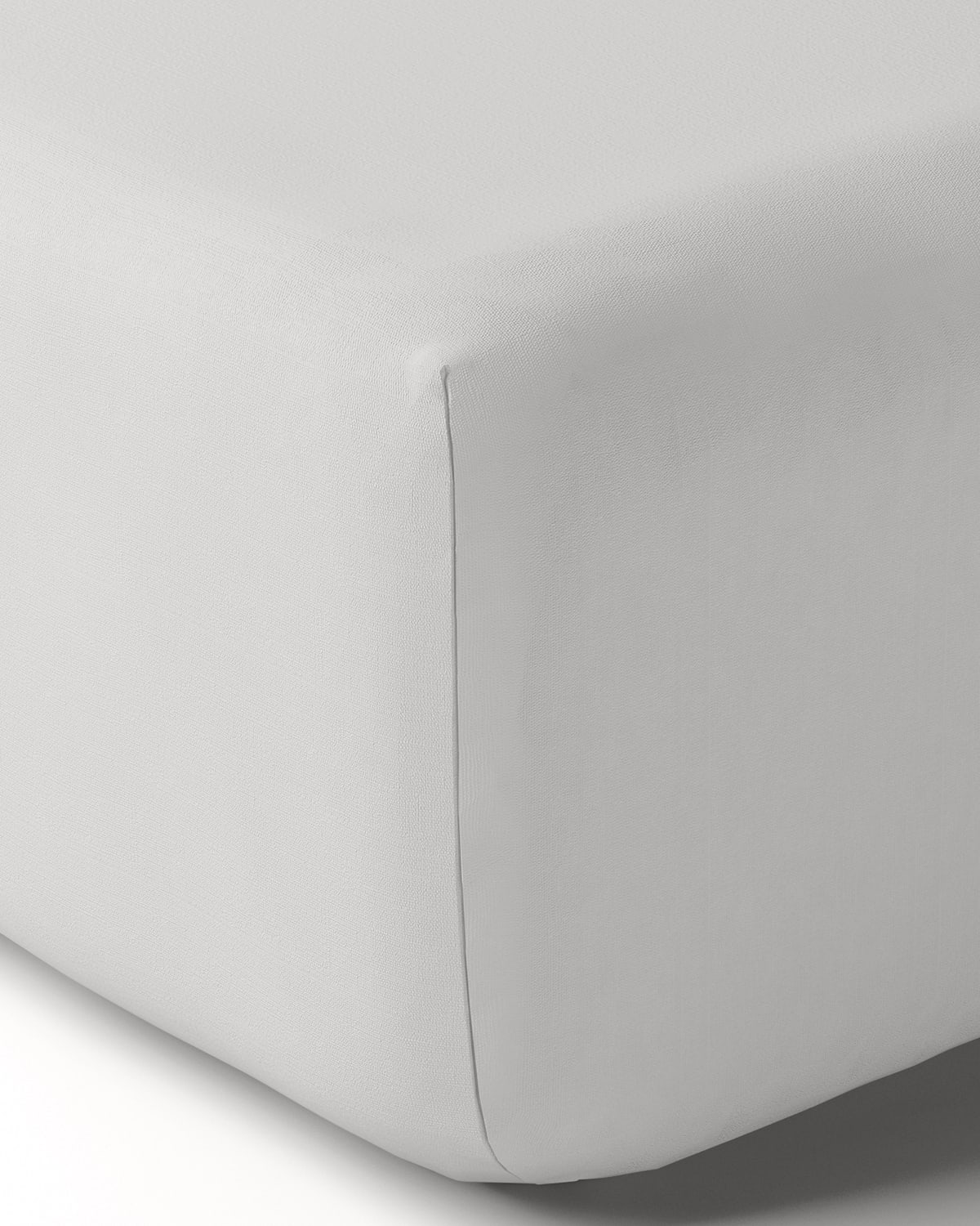 Anne De Solene Vexin 200 Thread-count King Fitted Sheet In Turterelle