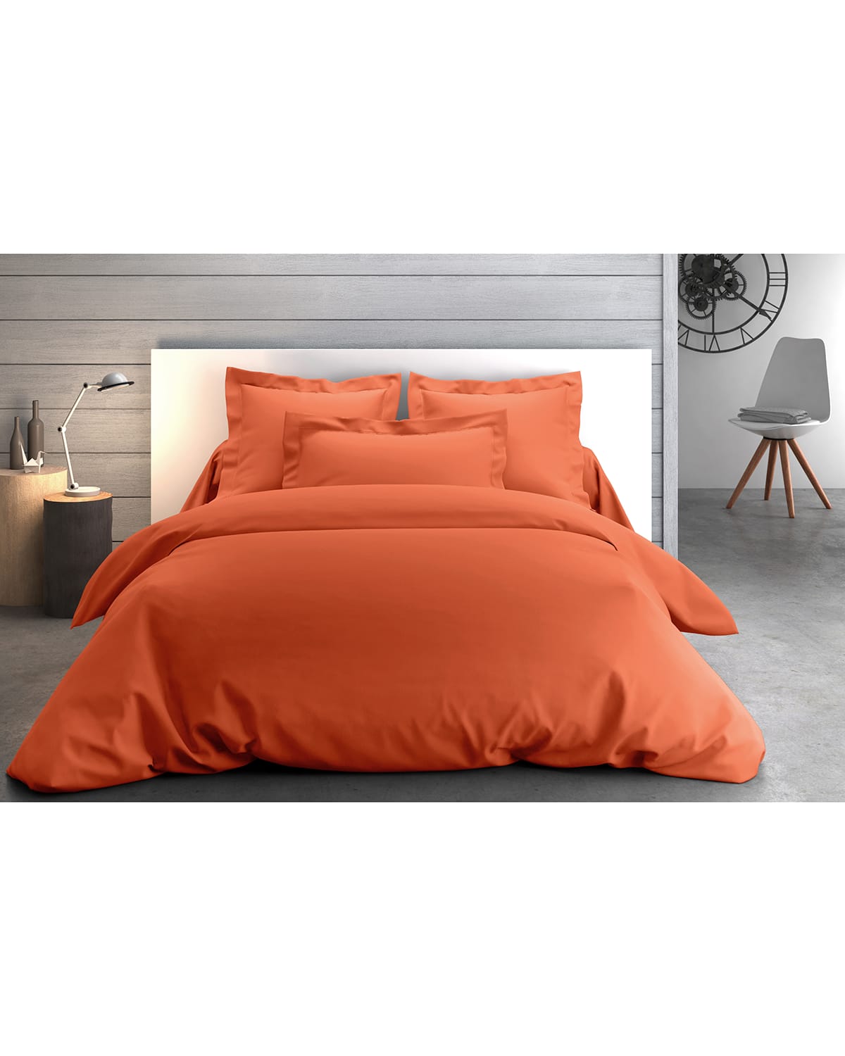 Anne De Solene Vexin 200 Thread-count King Duvet Cover In Epices