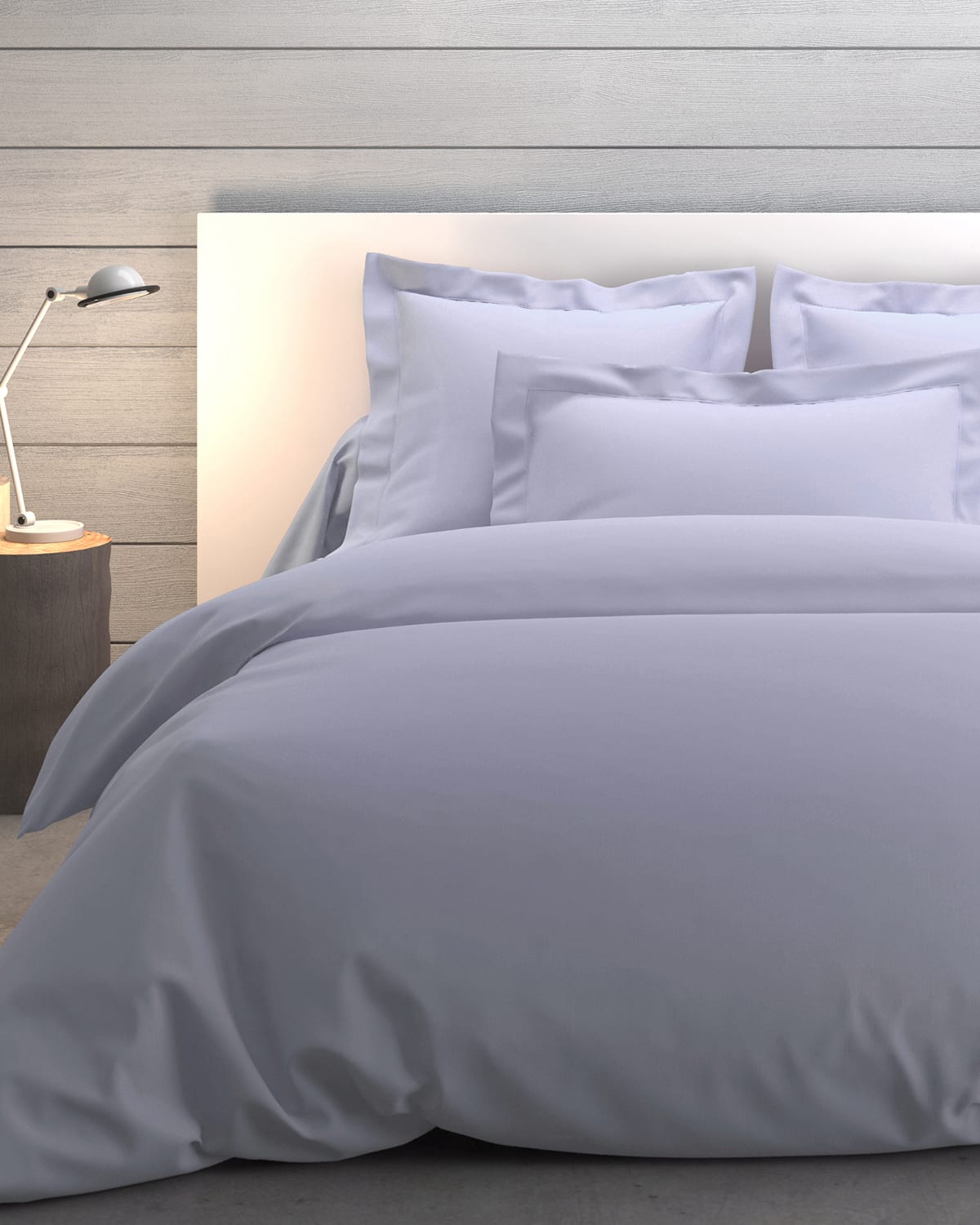 Anne De Solene Vexin 200 Thread-count King Duvet Cover In Iris