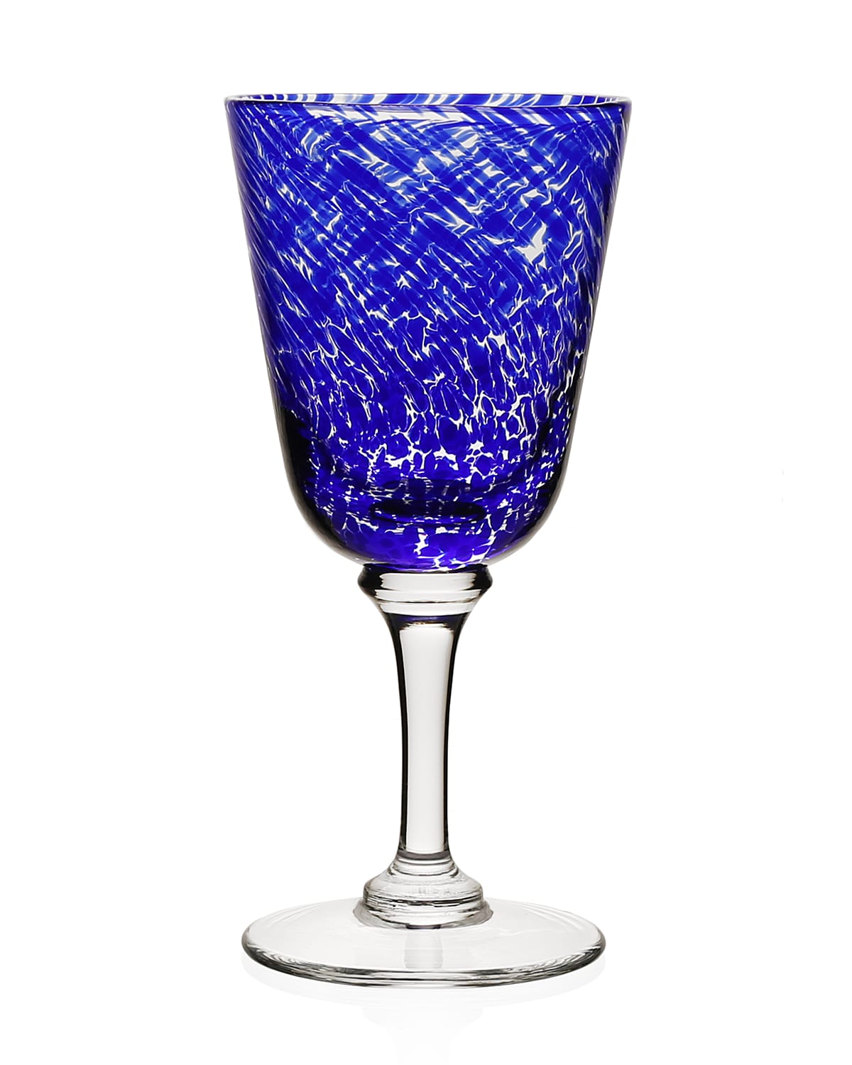 Shop William Yeoward Crystal Vanessa Wine Glass, Blue