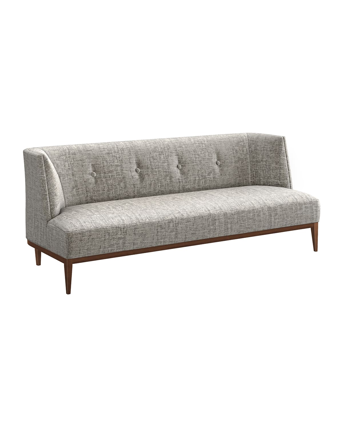 Interlude Home Chloe Sofa 80.5" In Gray