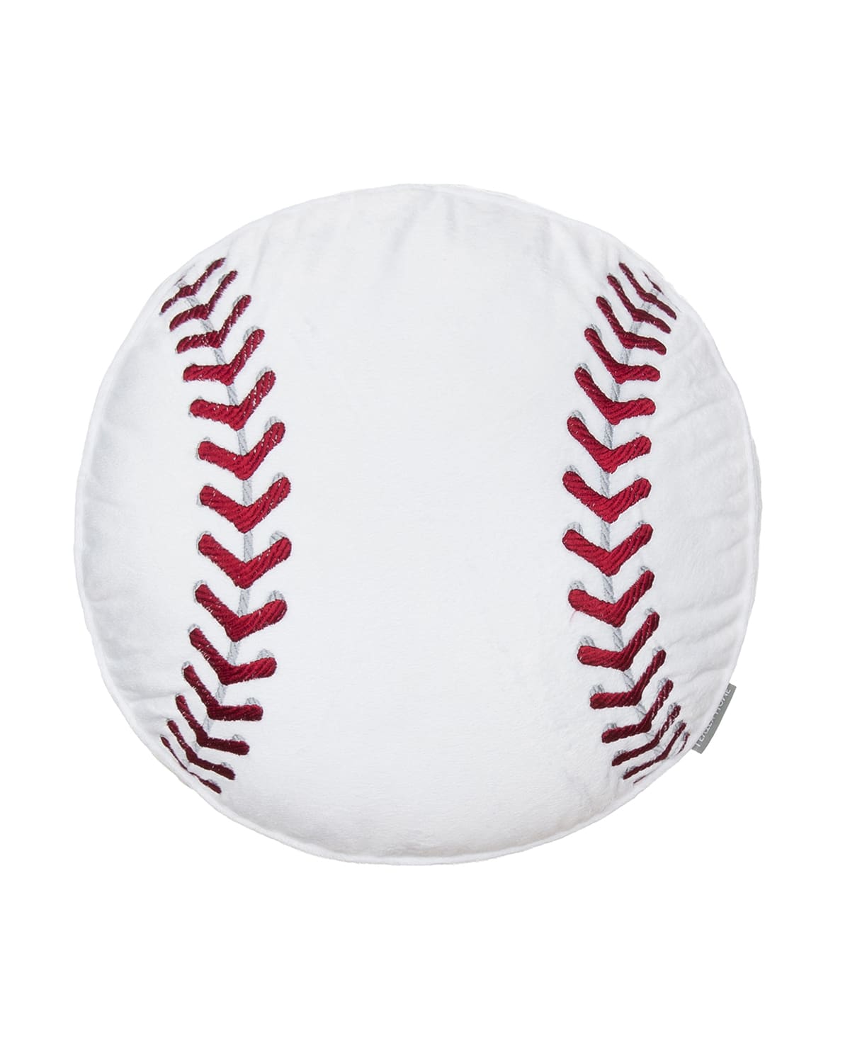 Shop Levtex Mvp Baseball Pillow In White