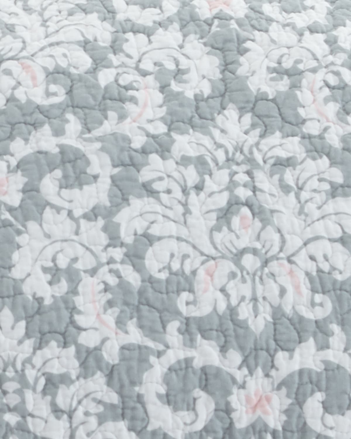 Shop Levtex Margaux Twin Quilt Set In Gray/pink