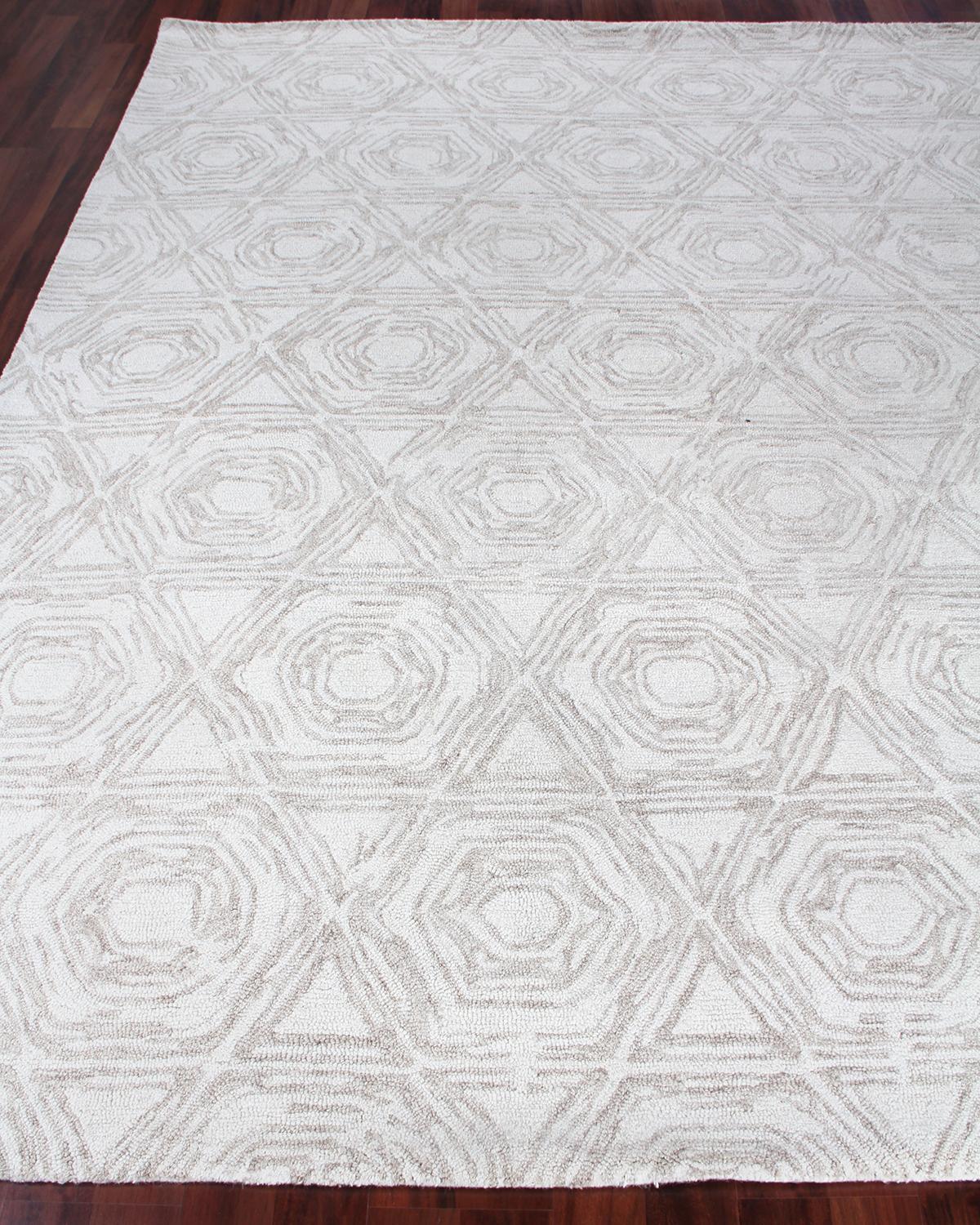 Exquisite Rugs Virginia Hand-tufted Rug, 6' X 9'