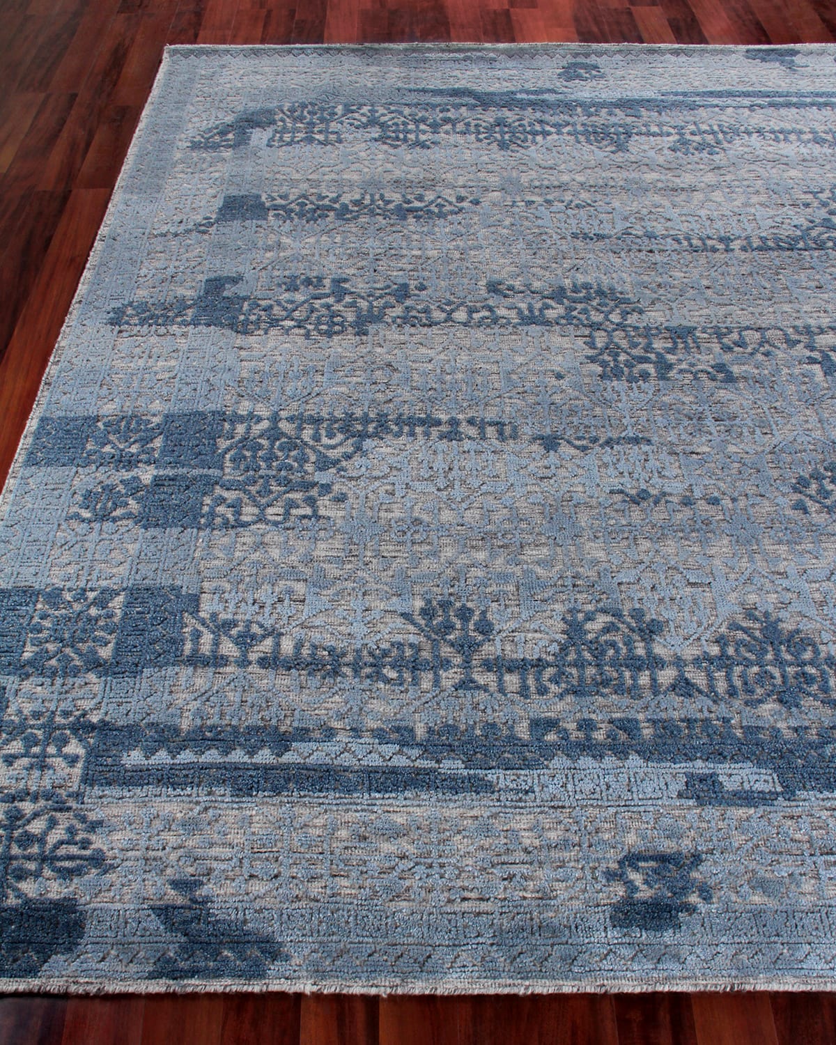 Exquisite Rugs Baker Hand-knotted Wool Area Rug, 9' X 12'
