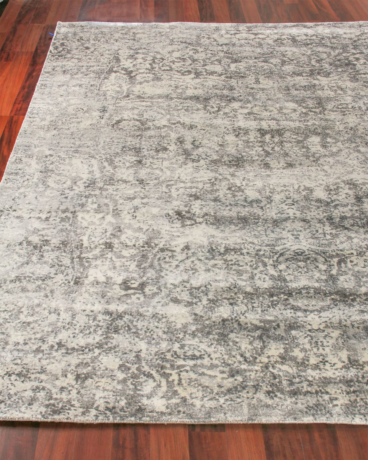Exquisite Rugs Swan Hand-knotted Rug, 9' X 12'