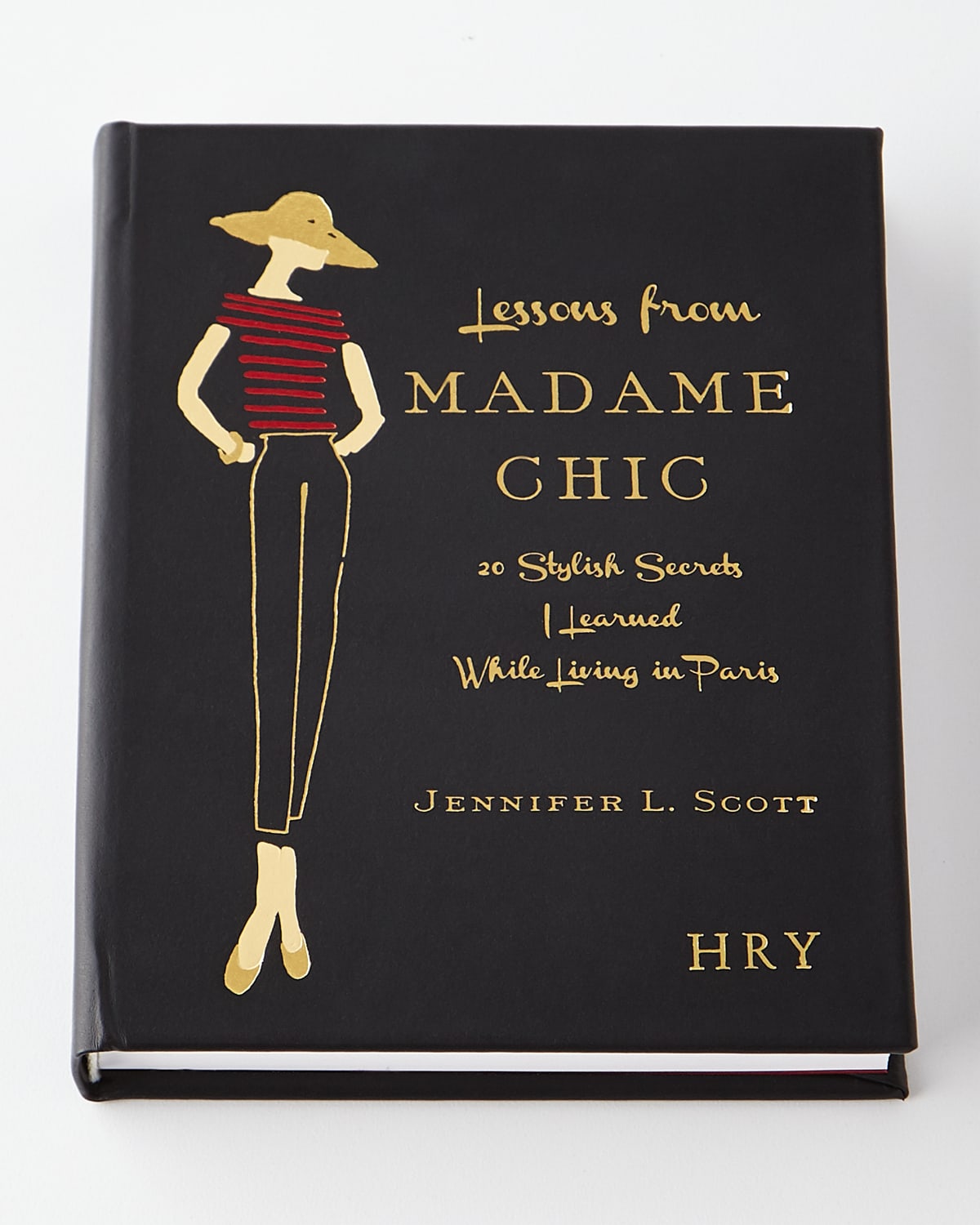 Shop Graphic Image Personalized "lessons From Madame Chic" Book By Jennifer L. Scott In Black