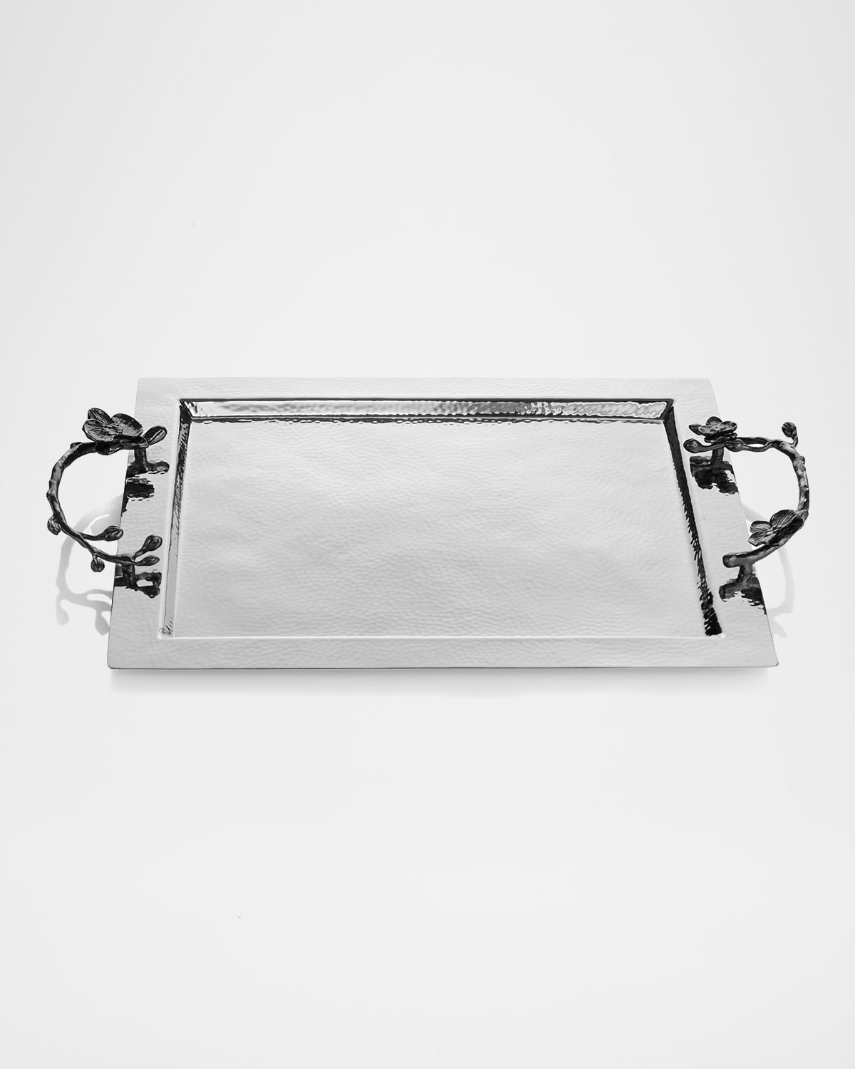 Michael Aram Black Orchid Handled Serving Tray