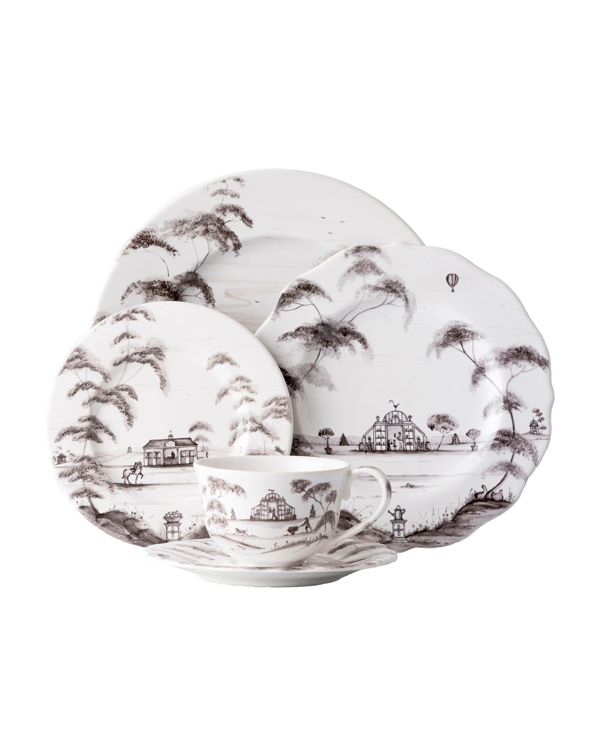 Juliska 5-piece Country Estate Flint Dinnerware Place Setting