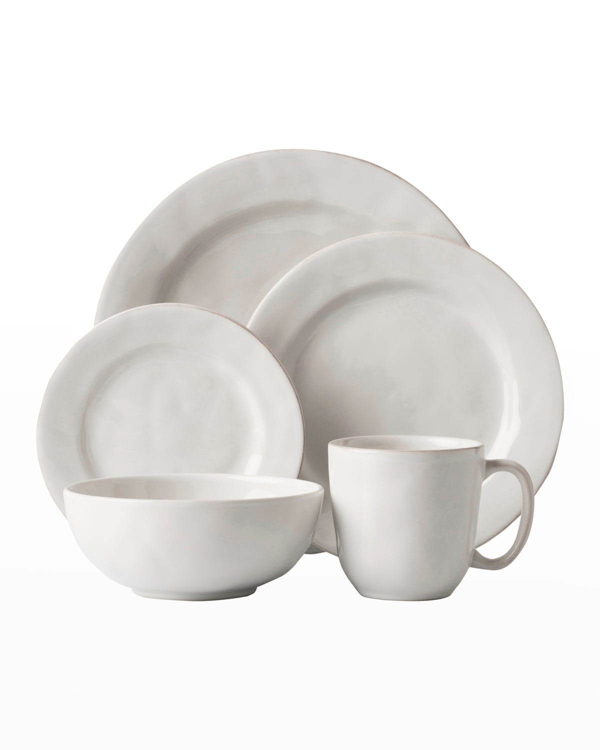 Juliska 5-piece Puro Whitewash Dinnerware Place Setting