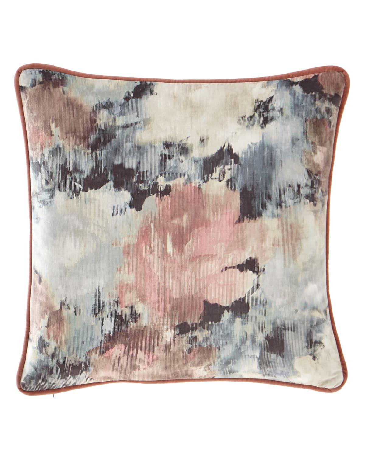 Shop Austin Horn Collection All In Bloom Pillow In Gray